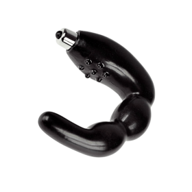 Stimulateur de Prostate Vibrant Noir  1 dosette lubrifiant — Pocket Pleasure