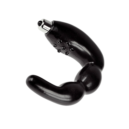 Stimulateur de Prostate Vibrant Noir  1 dosette lubrifiant — Pocket Pleasure
