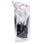 Stimulateur de Prostate Vibrant Noir  1 dosette lubrifiant — Pocket Pleasure
