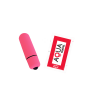 Mini Vibromasseur Bullet Rose  1 dosette lubrifiant — Pocket Pleasure