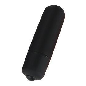 Mini Vibromasseur Bullet Noir  1 dosette lubrifiant — Pocket Pleasure
