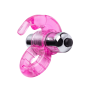 Anneau Vibrant Lapin Rose  1 dosette lubrifiant — Pocket Pleasure