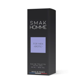 SMAK HOMME Eau de Toilette de Séduction pour Homme 50 ml - RUF