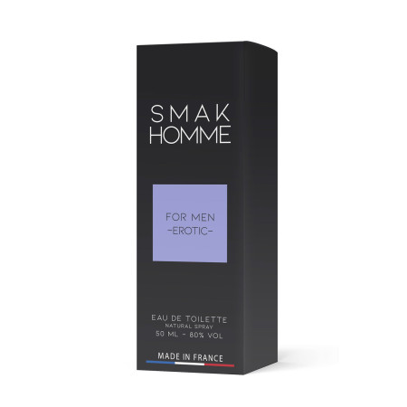 SMAK HOMME Eau de Toilette de Séduction pour Homme 50 ml - RUF