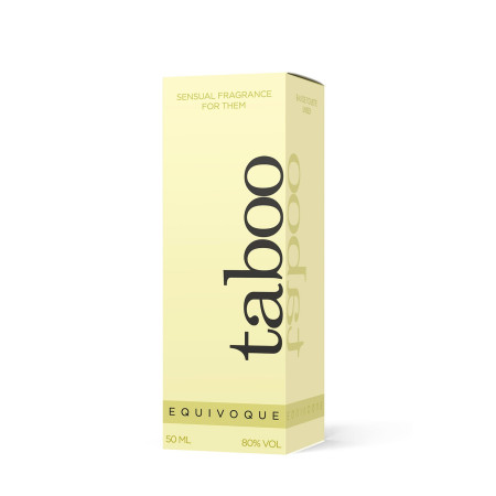 TABOO ÉQUIVOQUE Eau de Toilette de Séduction Mixte 50ml - RUF