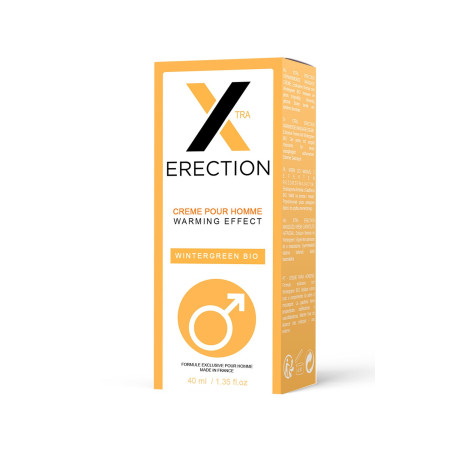 XTRA ERECTION Crème Intime Stimulante Chauffante 40 ml - RUF