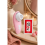 Vibromasseur rose à langue vibrante pour cunnilingus - BOZ-005PNK