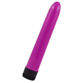 Vibromasseur dur rose violet 17.5 cm - ZOD-010