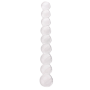 Chapelet Anal en Verre Transparent  1 dosette de lubrifiant — Pocket Pleasure