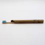 Brosse à Dents Moyenne en Bambou Bleue