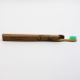 Brosse à Dents Douce en Bambou Verte