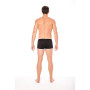 Mini-Pants noir échancré avec zip 