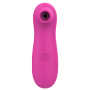 Stimulateur de clitoris par vibrations sur membrane rechargeable USB rose 10 Vitesses De Voyage - ZK003CPNK