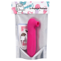 Stimulateur de clitoris par vibrations sur membrane rechargeable USB rose 10 Vitesses De Voyage - ZK003CPNK