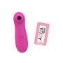 Stimulateur de clitoris par vibrations sur membrane rechargeable USB rose 10 Vitesses De Voyage - ZK003CPNK