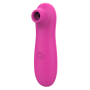 Stimulateur de clitoris par vibrations sur membrane rechargeable USB rose 10 Vitesses De Voyage - ZK003CPNK