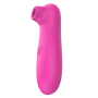 Stimulateur de clitoris par vibrations sur membrane rechargeable USB rose 10 Vitesses De Voyage - ZK003CPNK