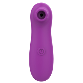 Vibromasseur par vibrations sur membrane rechargeable USB violet 10 vitesses de voyage - ZK003CPUR
