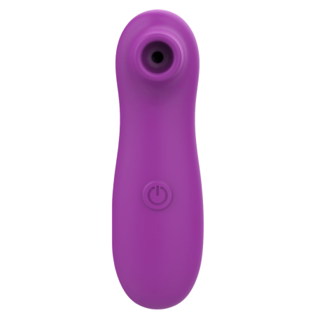 Vibromasseur par vibrations sur membrane rechargeable USB violet 10 vitesses de voyage - ZK003CPUR