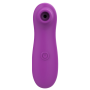 Vibromasseur par vibrations sur membrane rechargeable USB violet 10 vitesses de voyage - ZK003CPUR