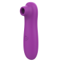Vibromasseur par vibrations sur membrane rechargeable USB violet 10 vitesses de voyage - ZK003CPUR