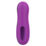 Vibromasseur par vibrations sur membrane rechargeable USB violet 10 vitesses de voyage - ZK003CPUR