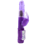 Vibromasseur Rabbit Violet Rotation  Vibration 36 Modes  1 dosette de lubrifiant — Pocket Pleasure