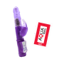 Vibromasseur Rabbit Violet Rotation  Vibration 36 Modes  1 dosette de lubrifiant — Pocket Pleasure