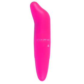 Vibromasseur Tête Incurvée Rose  1 dosette de lubrifiant — Pocket Pleasure