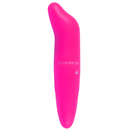 Vibromasseur Tête Incurvée Rose  1 dosette de lubrifiant — Pocket Pleasure
