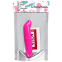 Vibromasseur Tête Incurvée Rose  1 dosette de lubrifiant — Pocket Pleasure