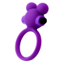 Anneau Vibrant Ourson Violet  1 dosette de lubrifiant — Pocket Pleasure