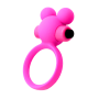 Anneau Vibrant Ourson Rose  1 dosette de lubrifiant — Pocket Pleasure