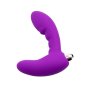 Vibromasseur anal violet stimulateur de prostate Pocket Pleasure  1 dosette lubrifiant