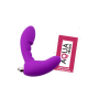 Vibromasseur anal violet stimulateur de prostate Pocket Pleasure  1 dosette lubrifiant