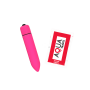Mini Vibromasseur Bullet Rose 10 Vitesses  1 dosette de lubrifiant — Pocket Pleasure