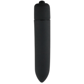 Mini Vibromasseur Bullet Noir 10 Vitesses  1 dosette de lubrifiant — Pocket Pleasure