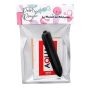 Mini Vibromasseur Bullet Noir 10 Vitesses  1 dosette de lubrifiant — Pocket Pleasure