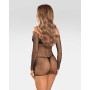Sashalla ensemble de lingerie 4 pièces - Noir