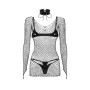Sashalla ensemble de lingerie 4 pièces - Noir