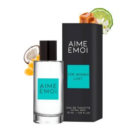 AIME ÉMOI Eau de Toilette de Séduction pour Femme 50 ml - RUF