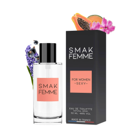 SMAK FEMME Eau de Toilette de Séduction pour Femme 50 ml - RUF