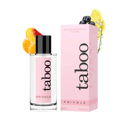TABOO FRIVOLE Eau de Toilette de Séduction pour Femme 50 ml - RUF