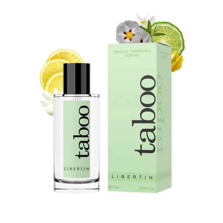 TABOO LIBERTIN Eau de toilette d'attirance pour Homme 50 ml - RUF
