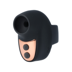 Mini stimulateur clitoridien noir pour doigt rechargeable – LANGLOYS
