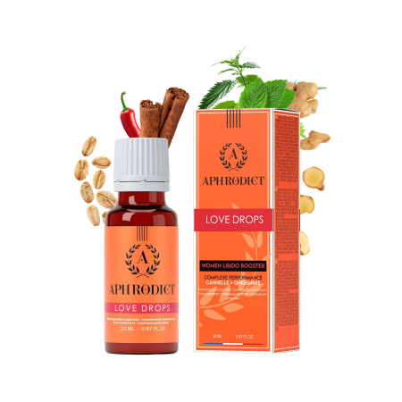 APHRODICT LOVE DROPS Complément Alimentaire Multi-Plantes pour Femme 20 ml - RUF