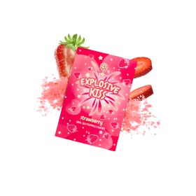 Bonbons pétillants à la fraise spécial sexe oral - SP3702
