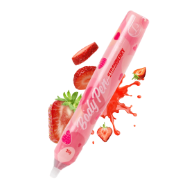 Stylo corporel bodypaint comestible fraise - SP6267