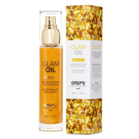 Huile sèche pailletée corps et cheveux 50ml - CC805009