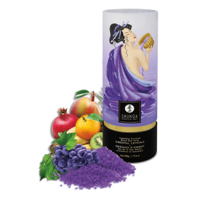 Sel de la mer morte aromatisé et moussant Fruits Exotiques  500 gr Shunga - CC7522